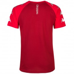 Kappa T-Shirt Ancone Rosso/Rosso scuro